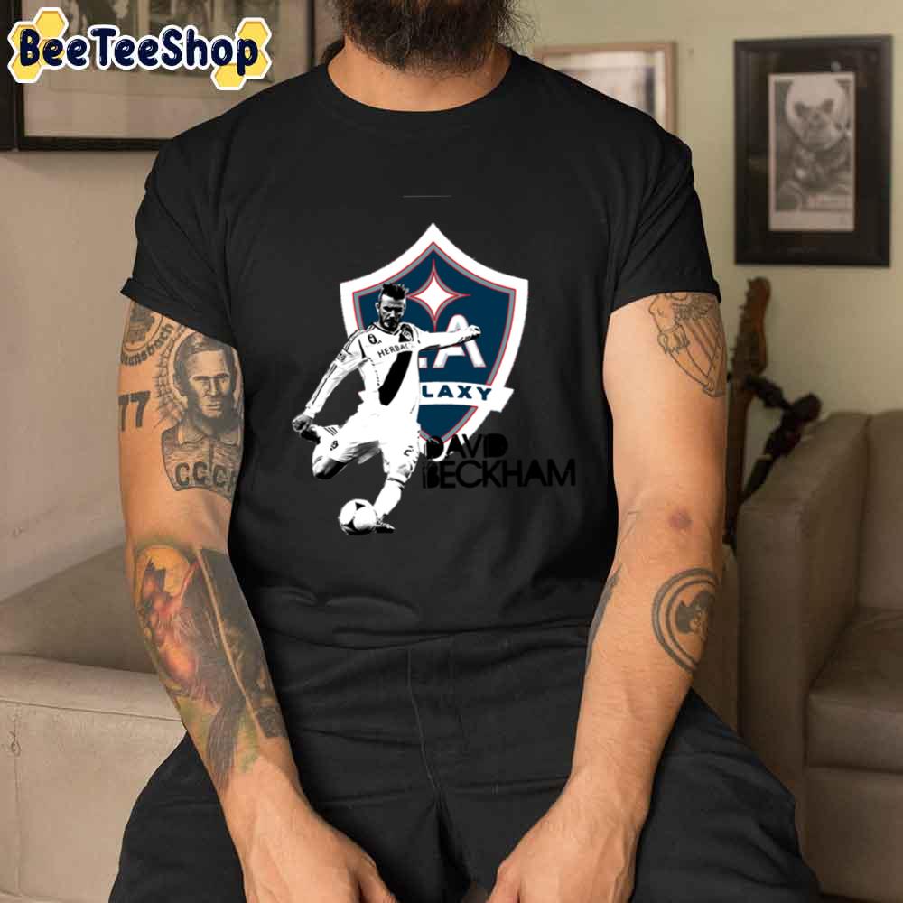 Art La Galaxy David Beckham Football Unisex T-Shirt