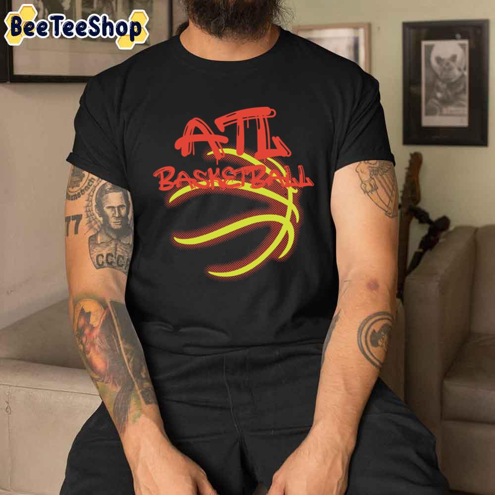 Art Style Atlanta Hawks Basketball Unisex T-Shirt