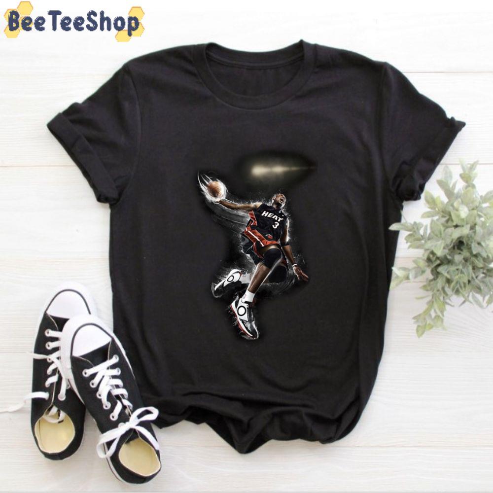 Art Style Dwyane Wade Basketball Sport Unisex T-Shirt