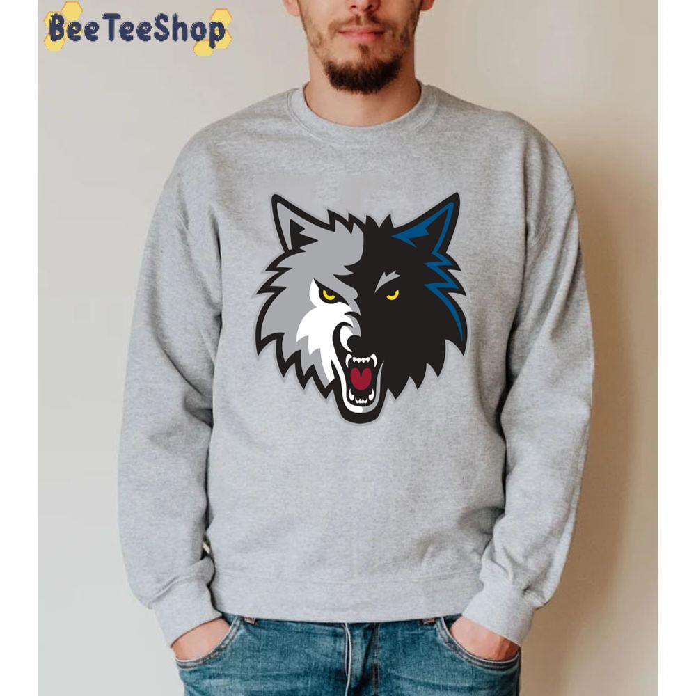 Art Style For Minnesota Timberwolves  Basketball Unisex Sweatshirt