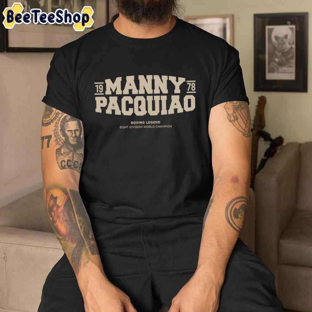 Art Style Manny Pacquiao Boxing Unisex T-Shirt