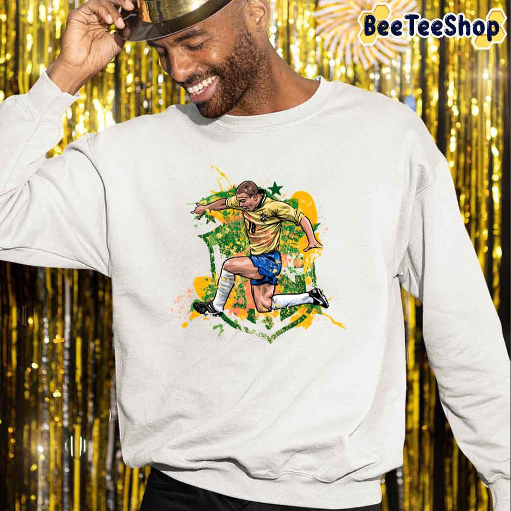 Art Style Ronaldo Nazario De Lima Football Unisex Sweatshirt