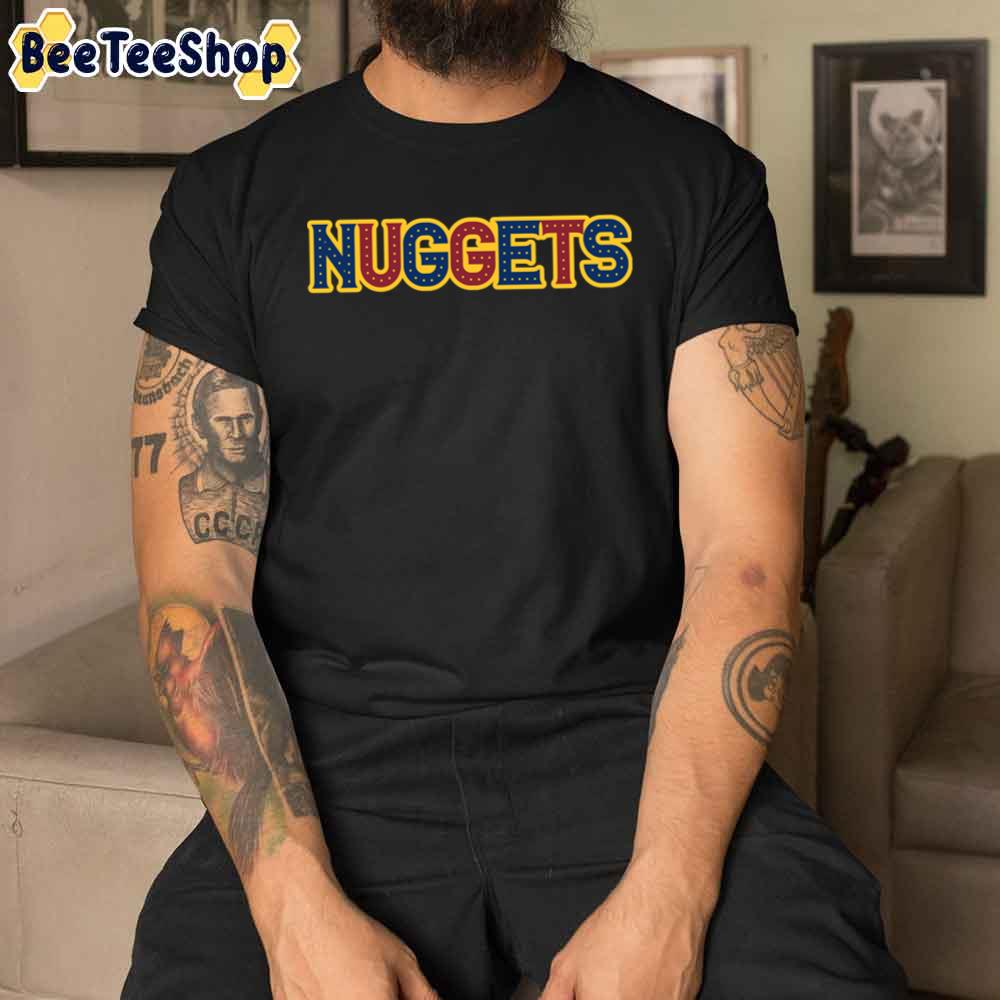 Art Text Denver Nuggets Basketball Unisex T-Shirt