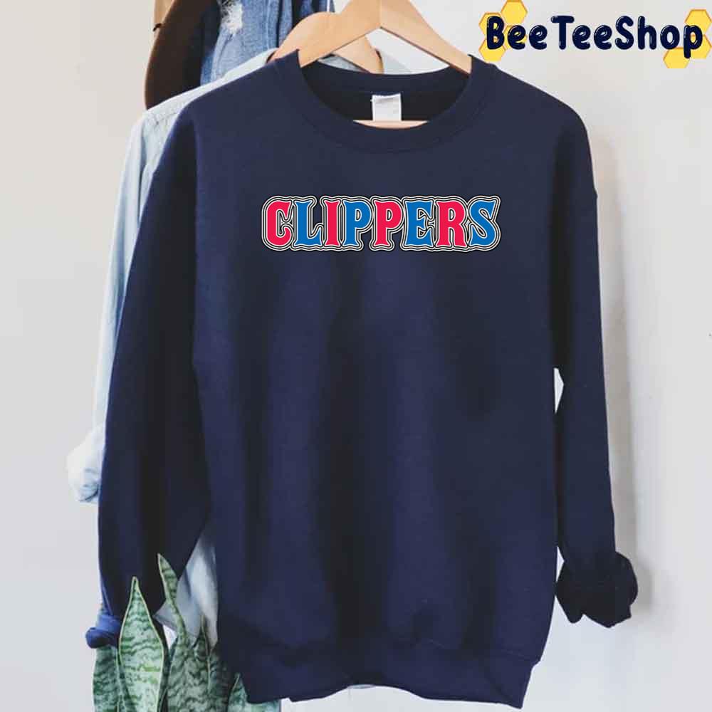 Art Text LA Clippers Basketball Unisex Sweatshirt