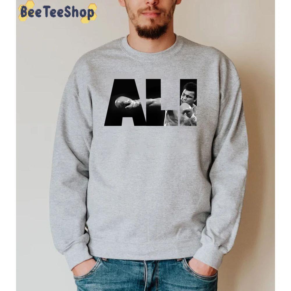 Art Text Muhammad Ali Boxing Unisex Sweatshirt