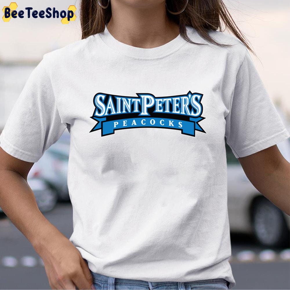 Art Text Saint Peter’s Peacocks Women’s Basketball Unisex T-Shirt