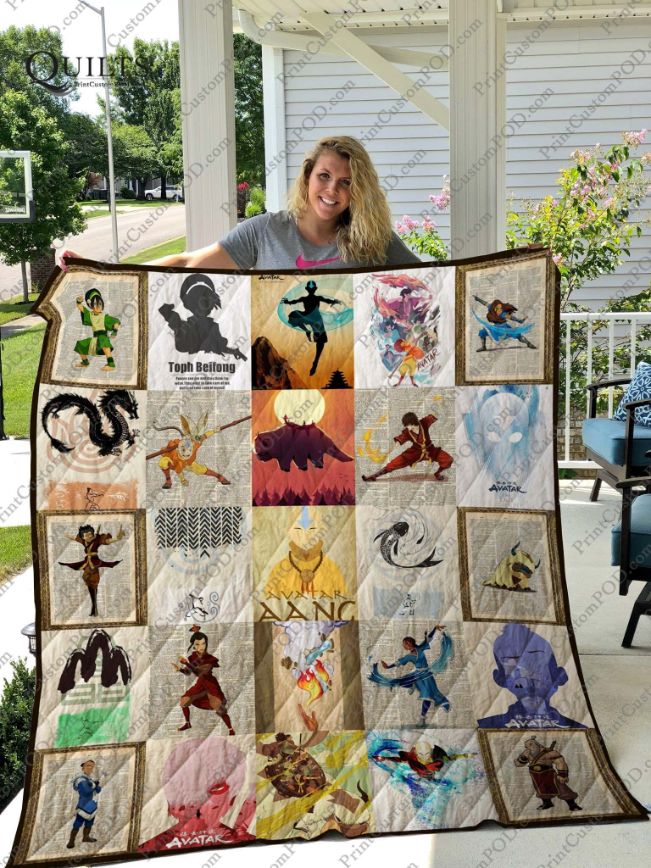 Avatar The Last Airbender Quilt Blanket