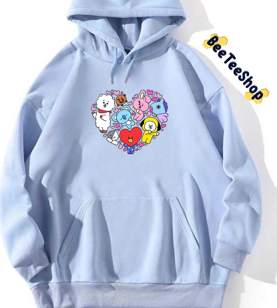 Baby Heart BTS Kpop Unisex Hoodie