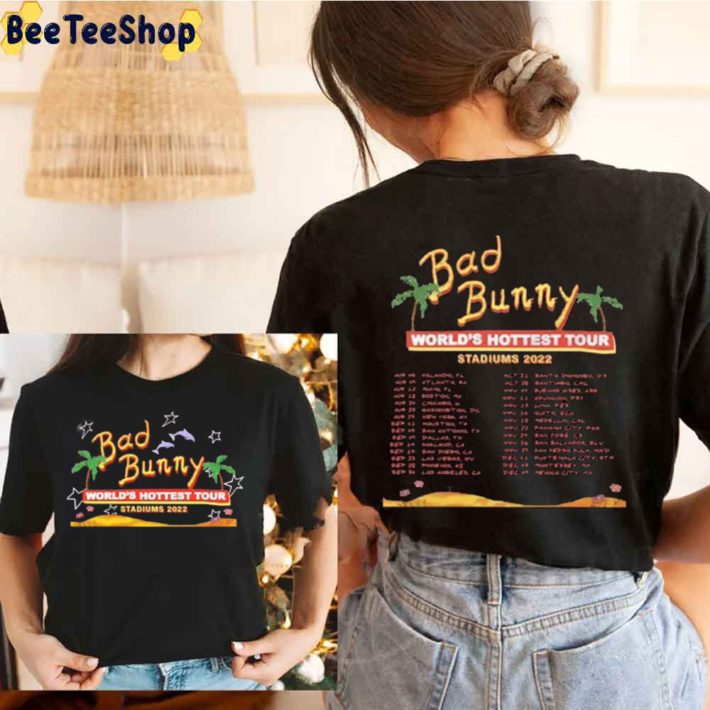 Bad Bunny 2022 Tour Unisex T-Shirt