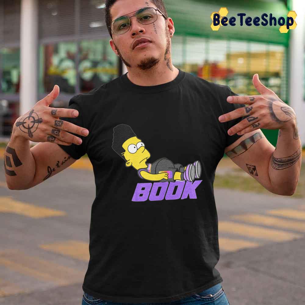 The NBA Team Phoenix Suns x The Simpsons as The Simpsuns Funny Collab 3D T- Shirt - Binteez