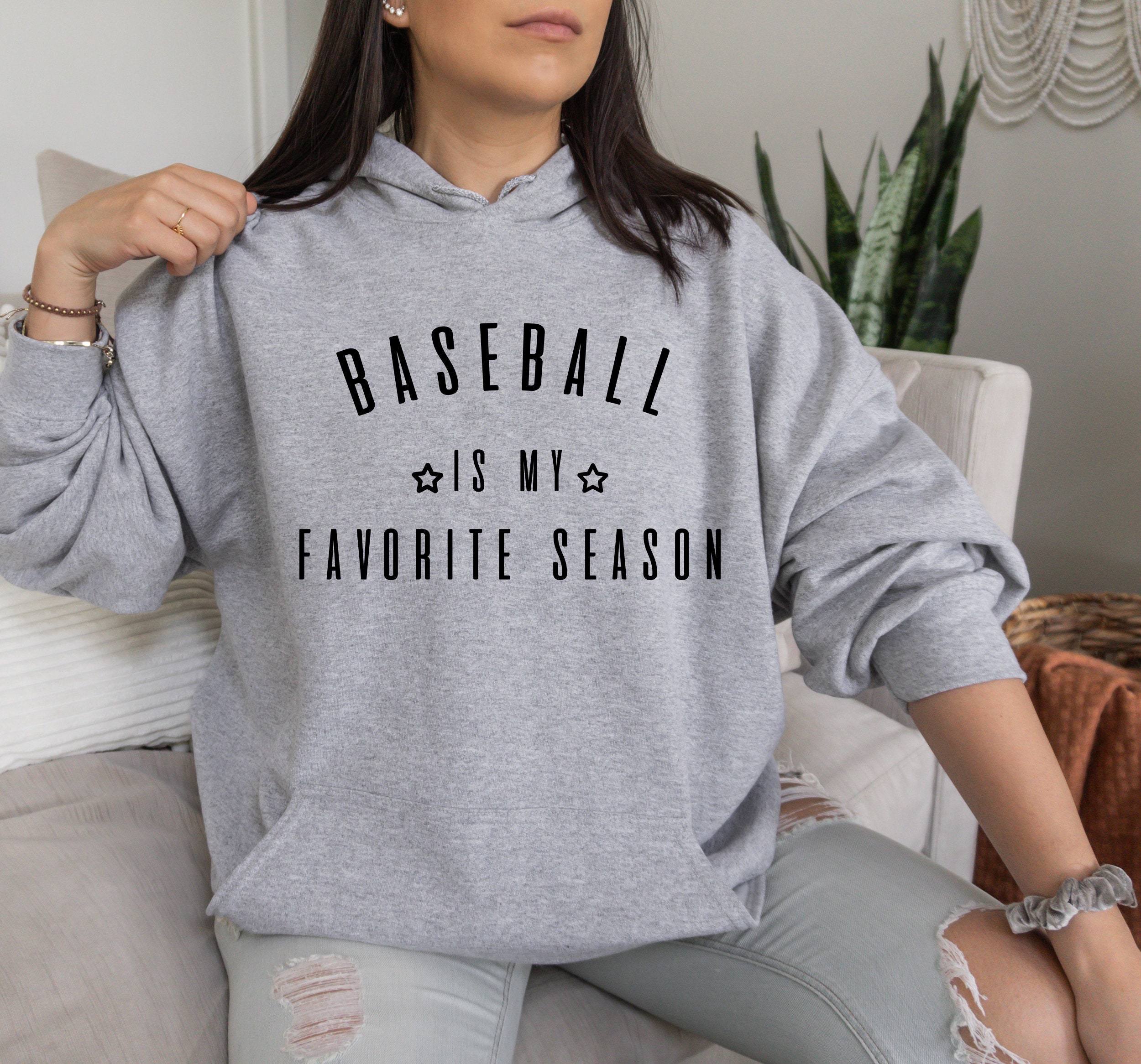 Baseball Is My Favorite Season Baseball Lover Unisex Hoodie