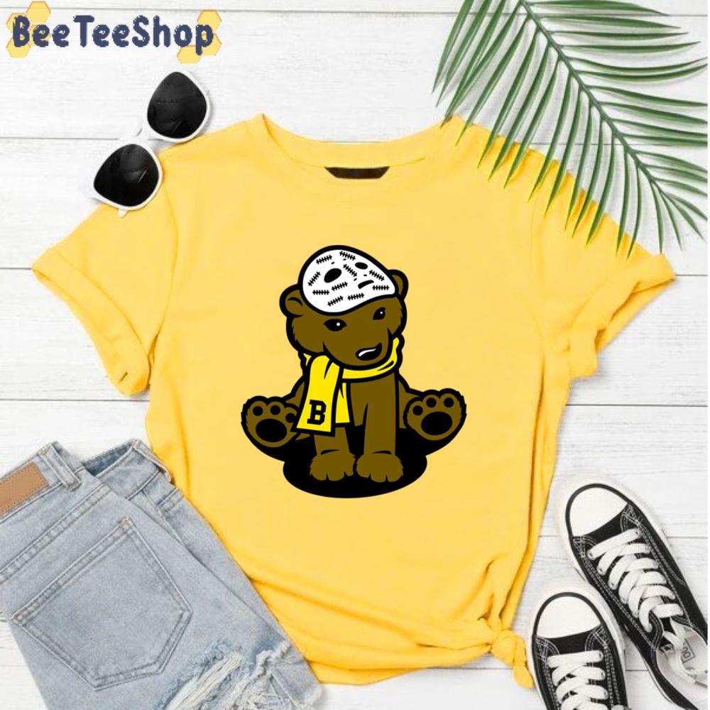 Bear Cartoon Boston Bruins Hockey Unisex T-Shirt