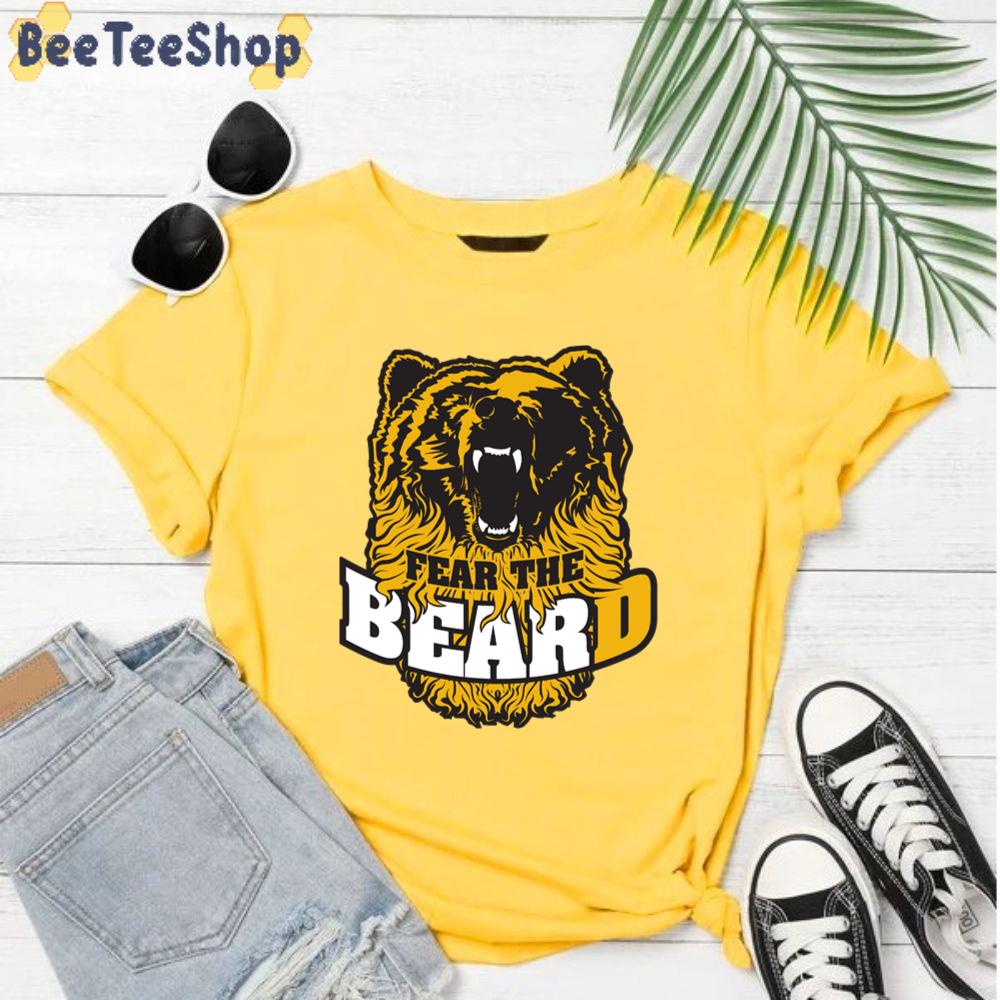 Bear Fear The Beard Boston Bruins Hockey Unisex T-Shirt