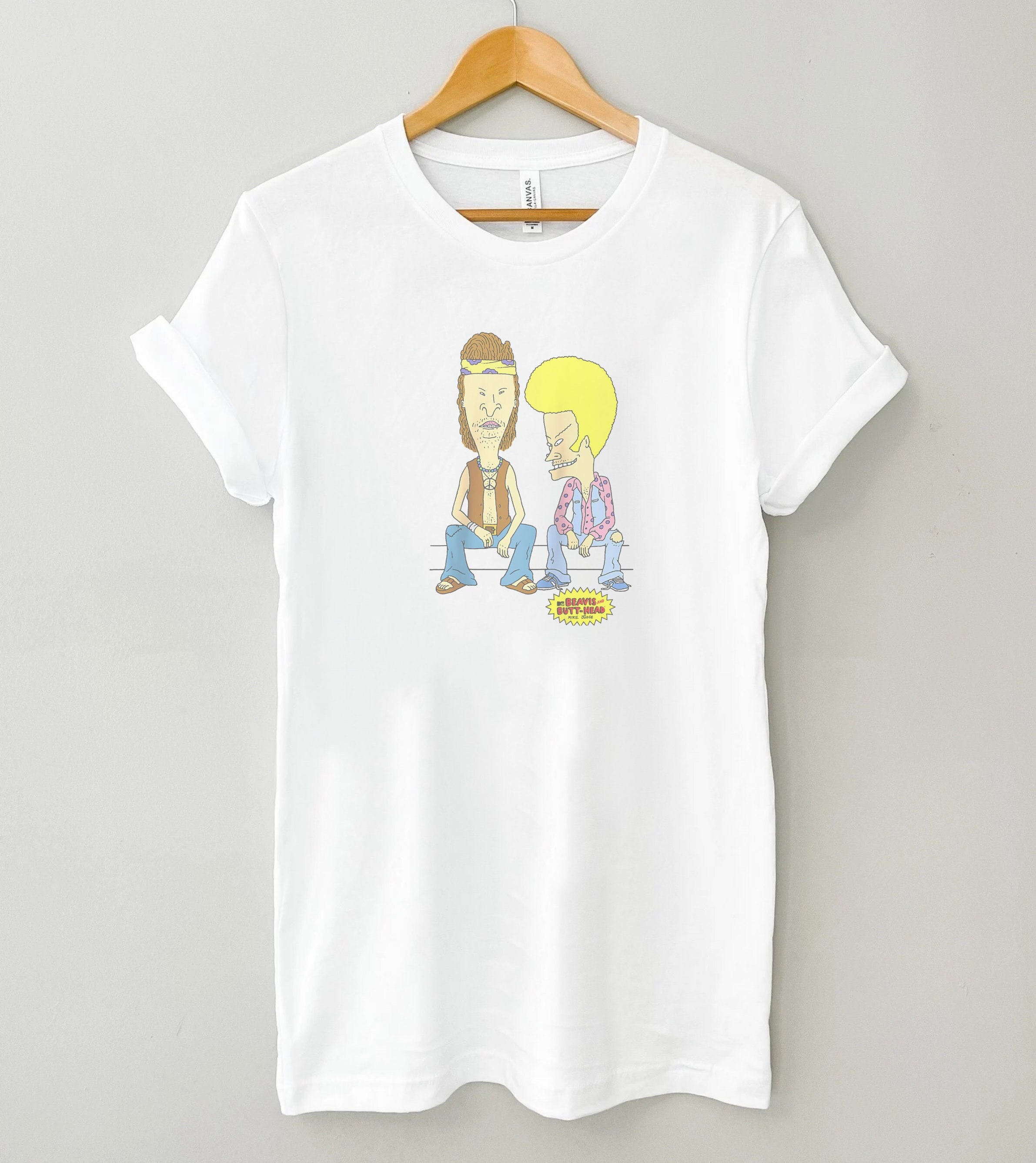 Beavis And Butthead Hippie Style Unisex T-Shirt