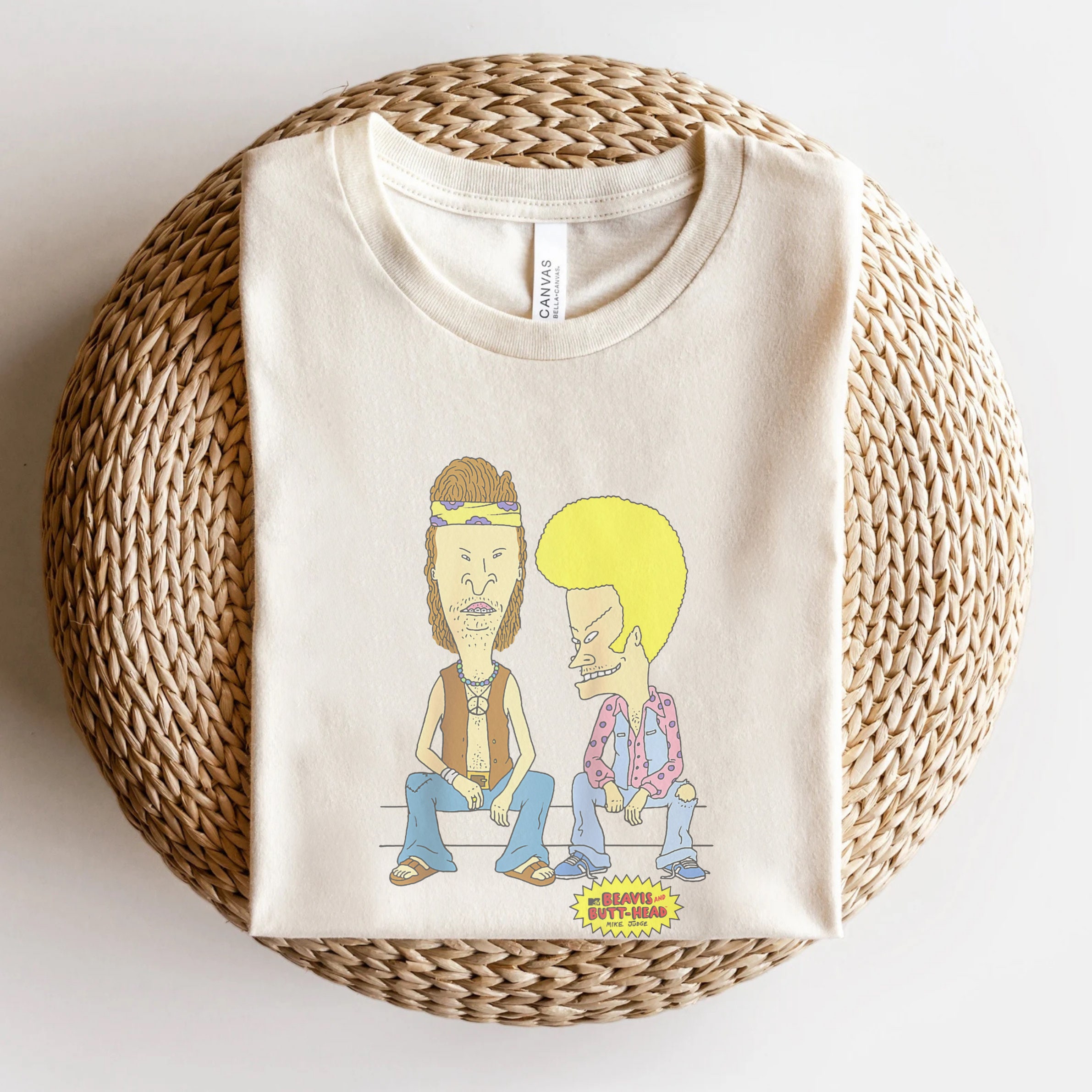 Beavis And Butthead Hippie Style Unisex T-Shirt