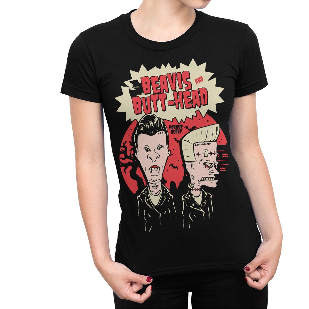 Beavis And Butt-Head Horror T-Shirt