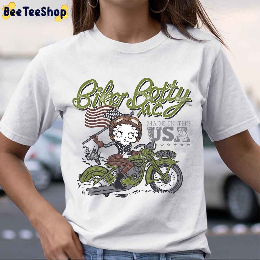 Betty Boop Mc Made In The Usa Unisex T-Shirt