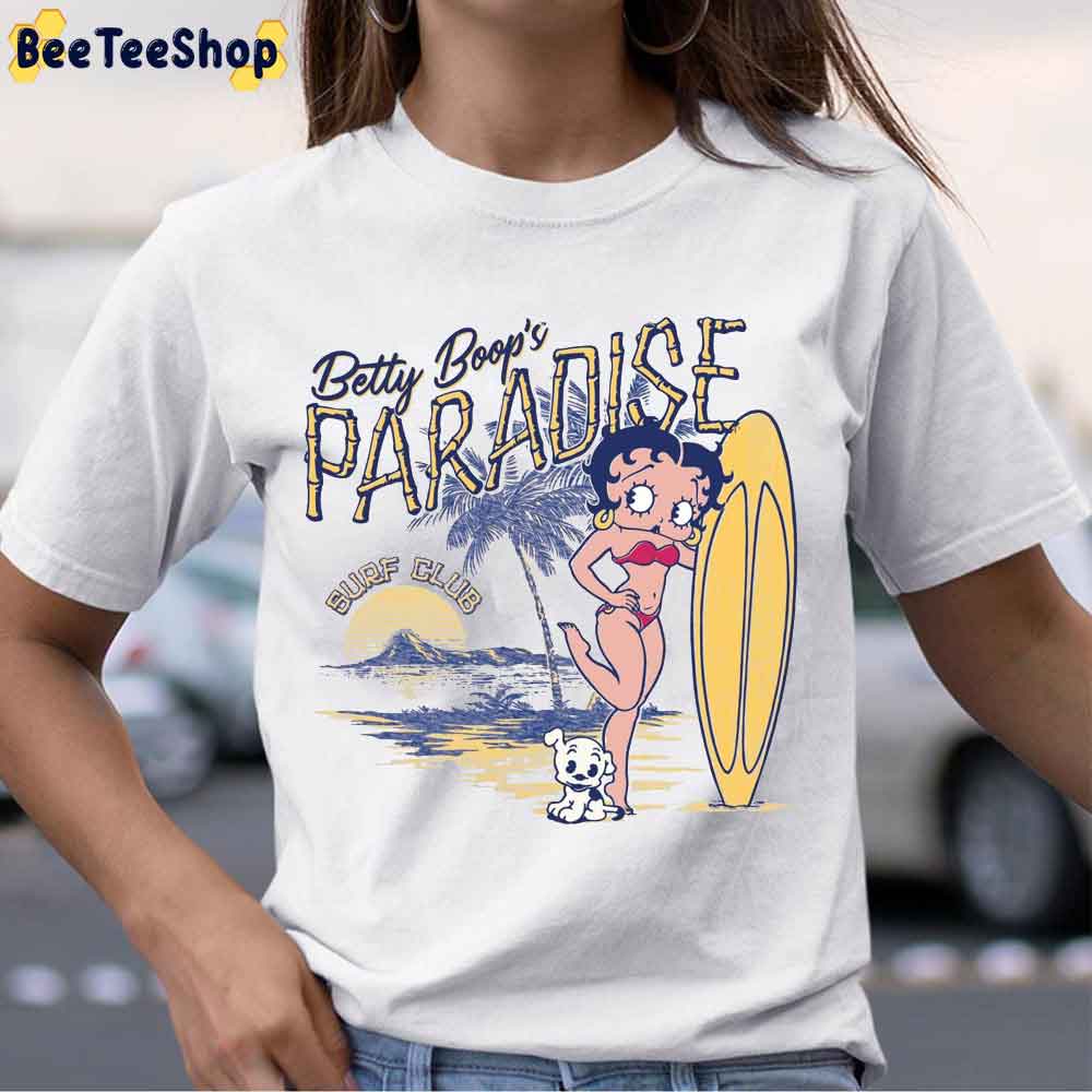 Betty Boop’s Paradise Sunf Club Unisex T-Shirt