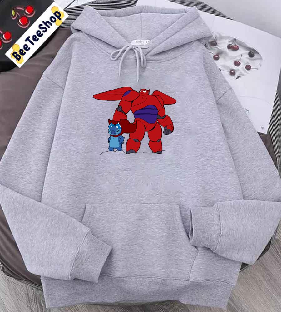 Big Hero And Stitch Unisex Hoodie