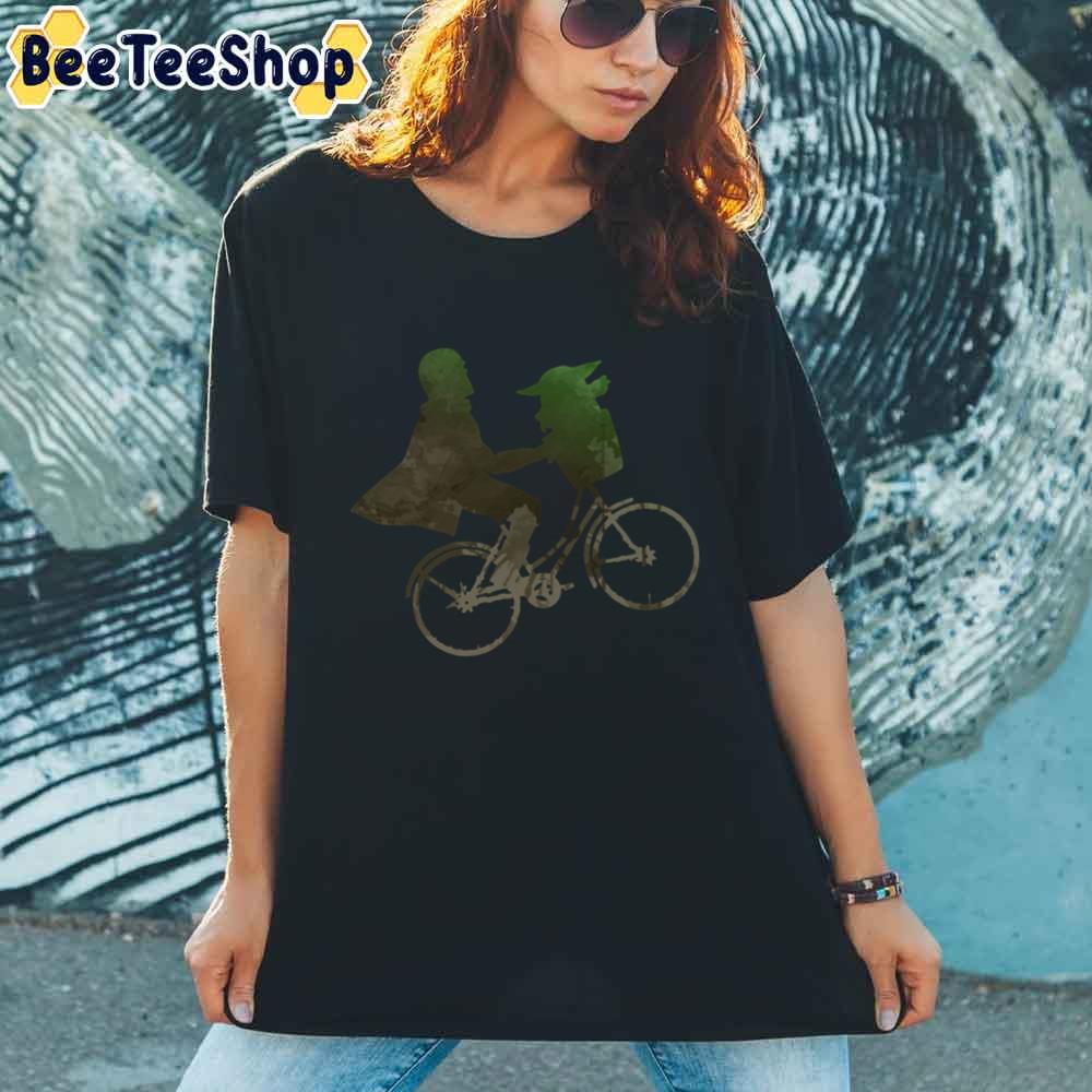 Bike And Yoda Unisex T-Shirt