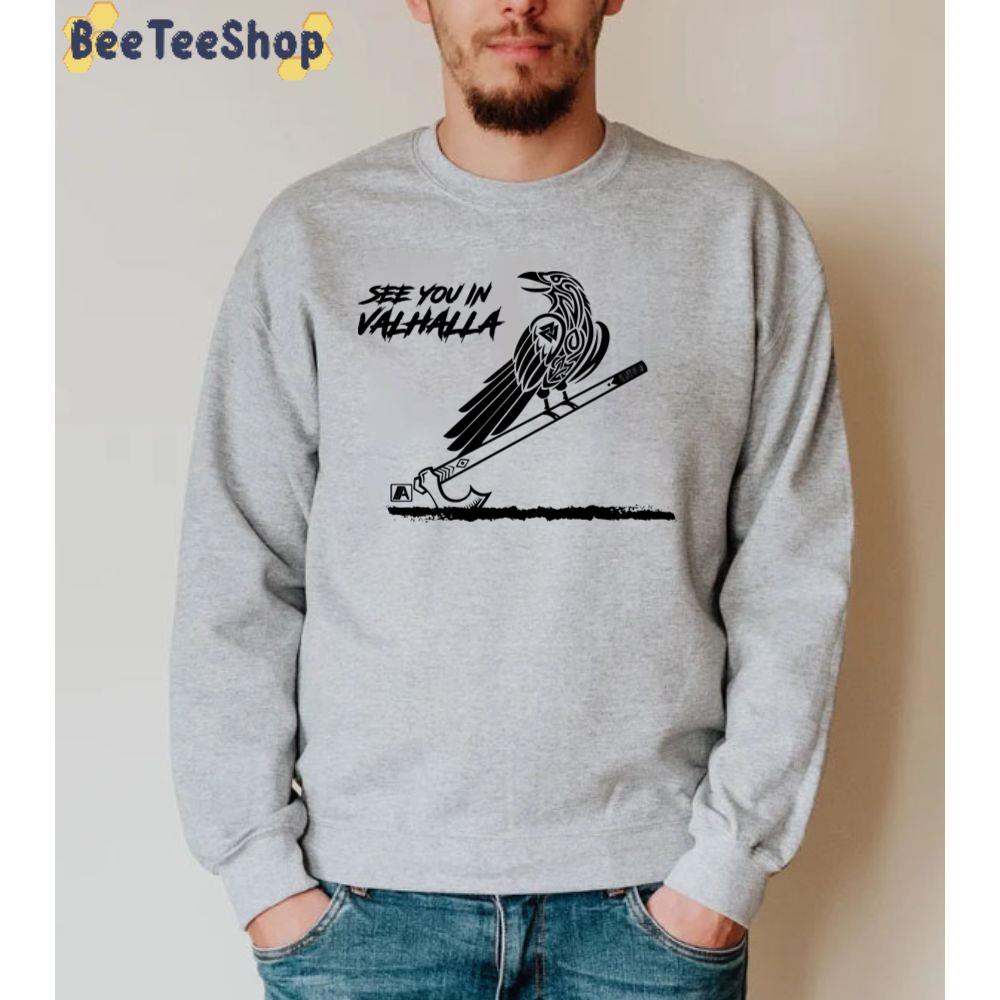 Black Bird See You In Valhalla Game Unisex Sweatshirt