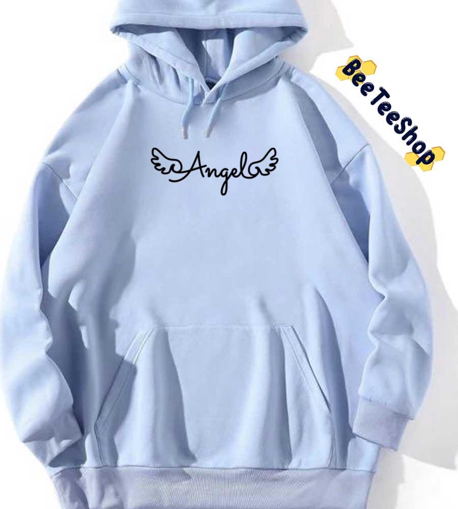 Black Style Angel TXT Tomorrow X Together Kpop Unisex Hoodie