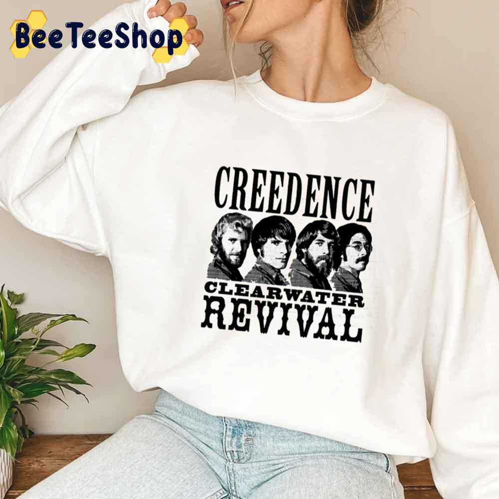 Black Style Creedence Clearwater Revival Unisex T-Shirt