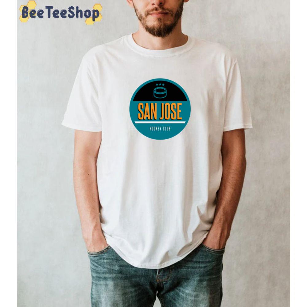 Black Style Design San Jose Hockey Unisex T-Shirt