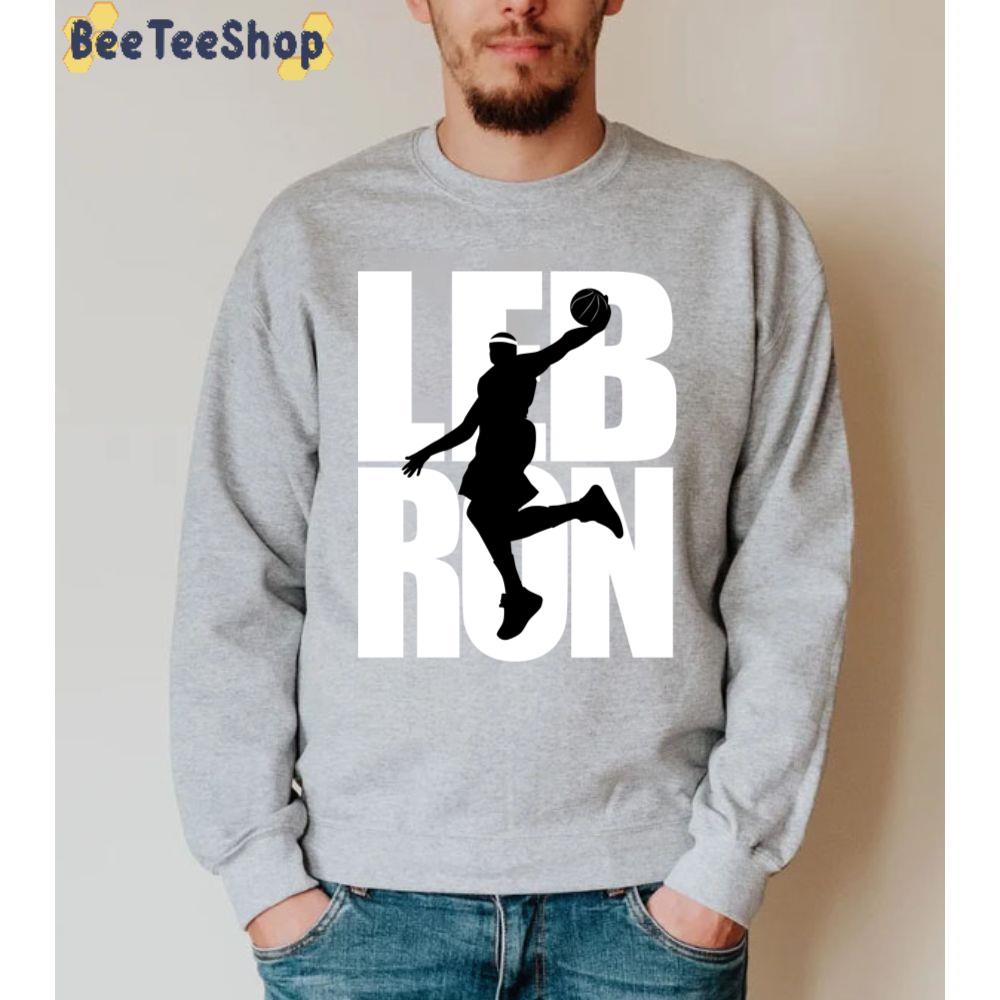 Black Style Lebron James Dunking Basketball Sport Unisex Sweatshirt