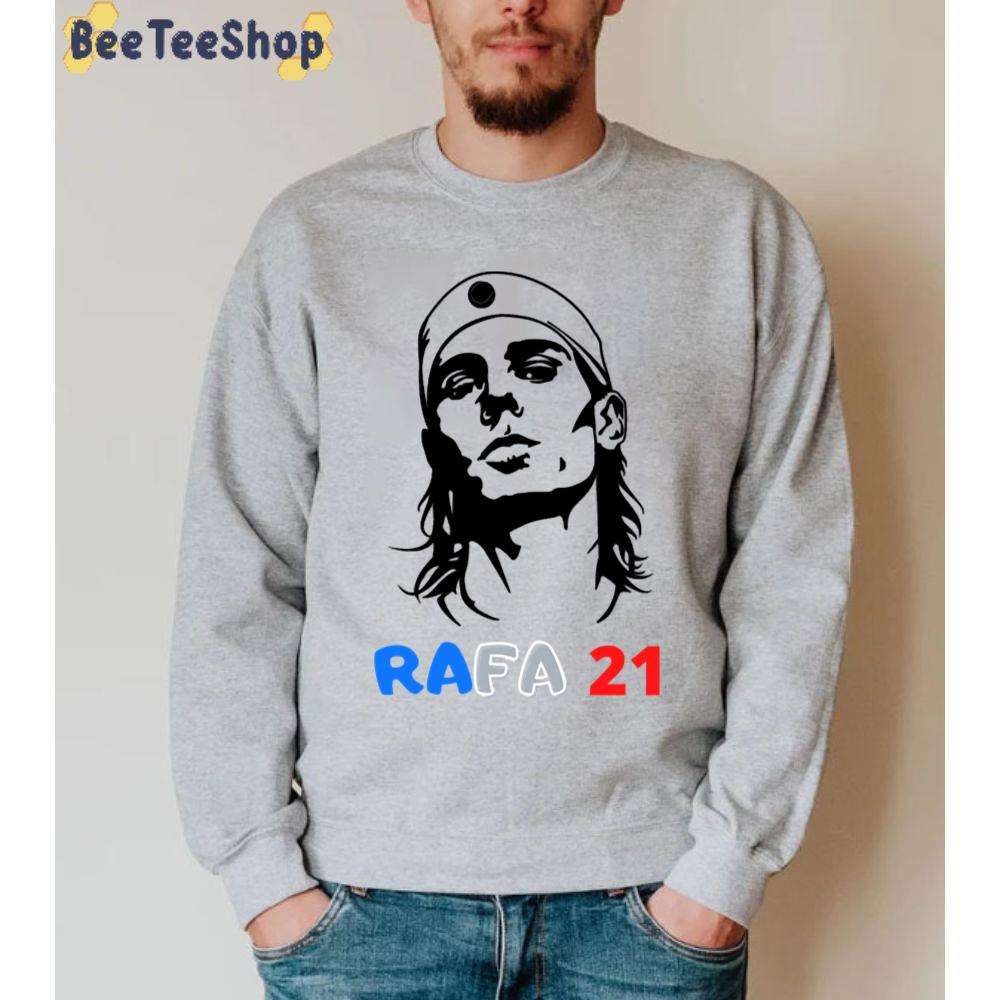 Black Style Rafa 21 Rafael Nadal Tennis Player Unisex Sweatshirt