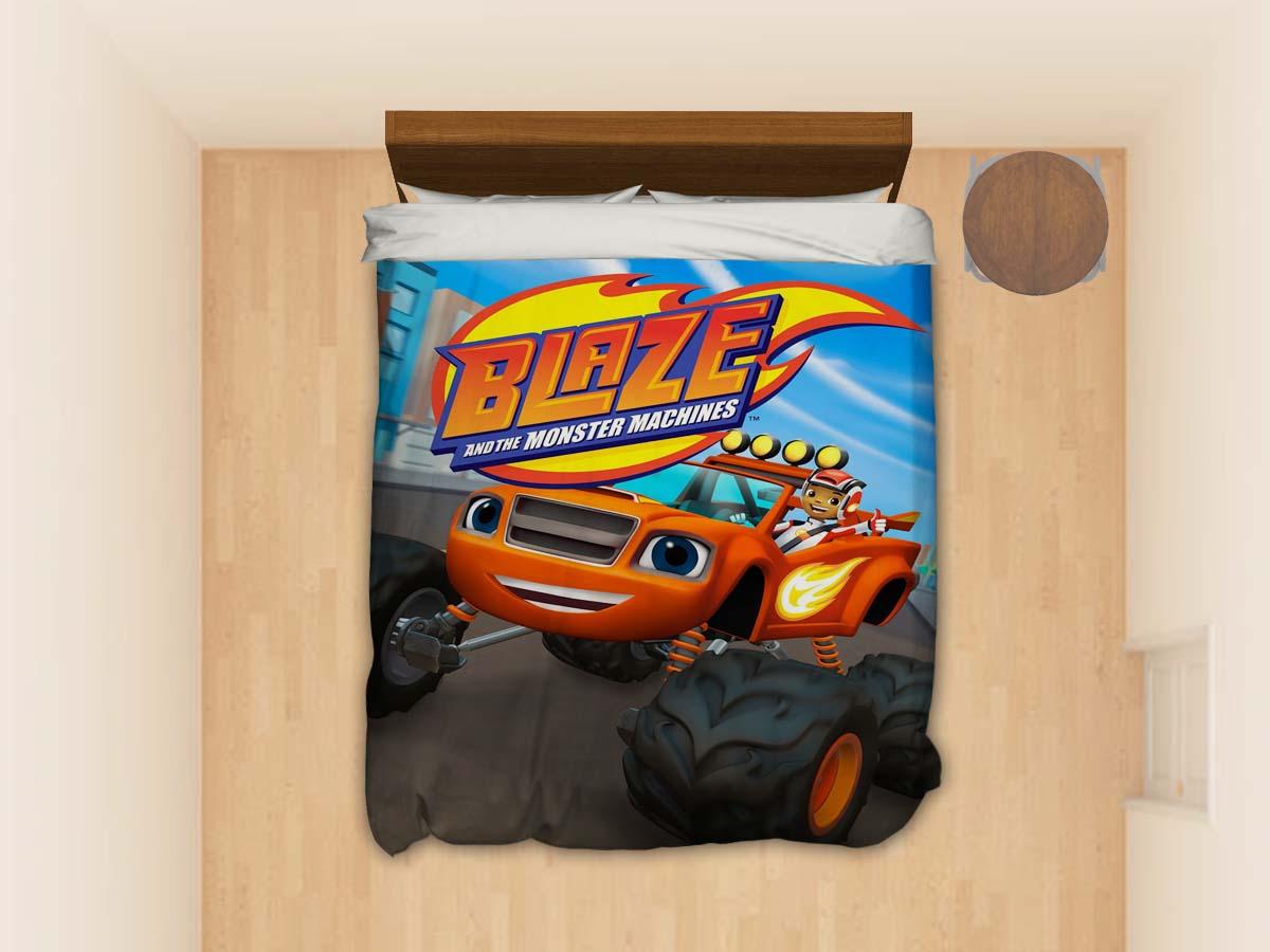 Blaze And The Monster Machines Bedding Set