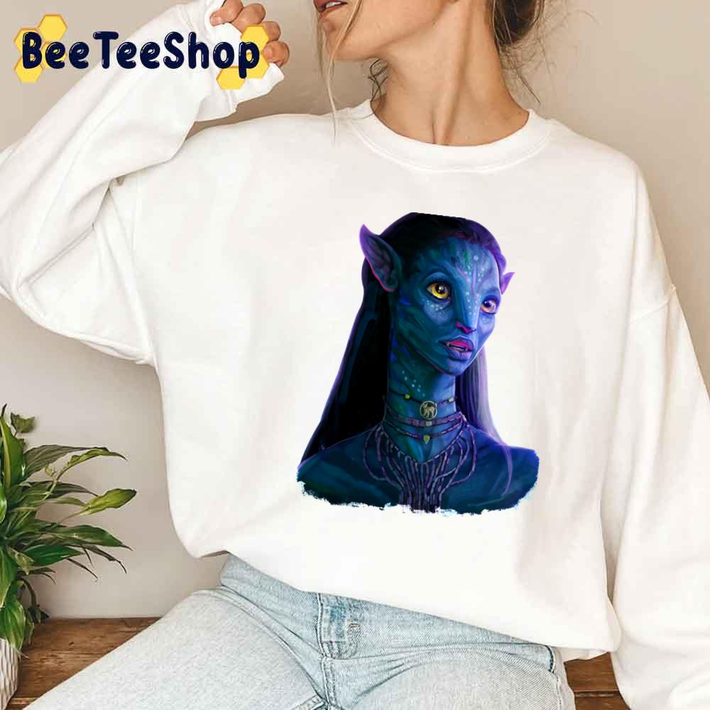 Blue Alien Avatar Unisex Sweatshirt