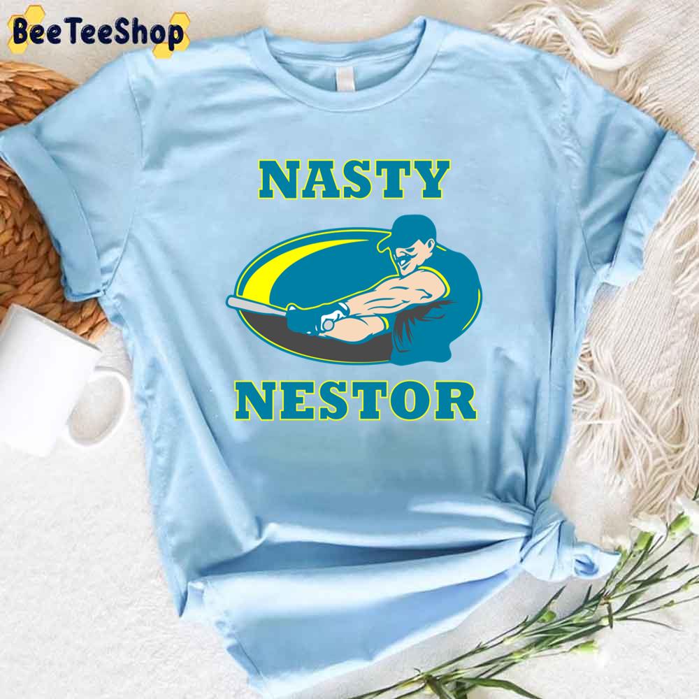 Blue And Yellow Style Nasty Nestor Baseball Unisex T-Shirt