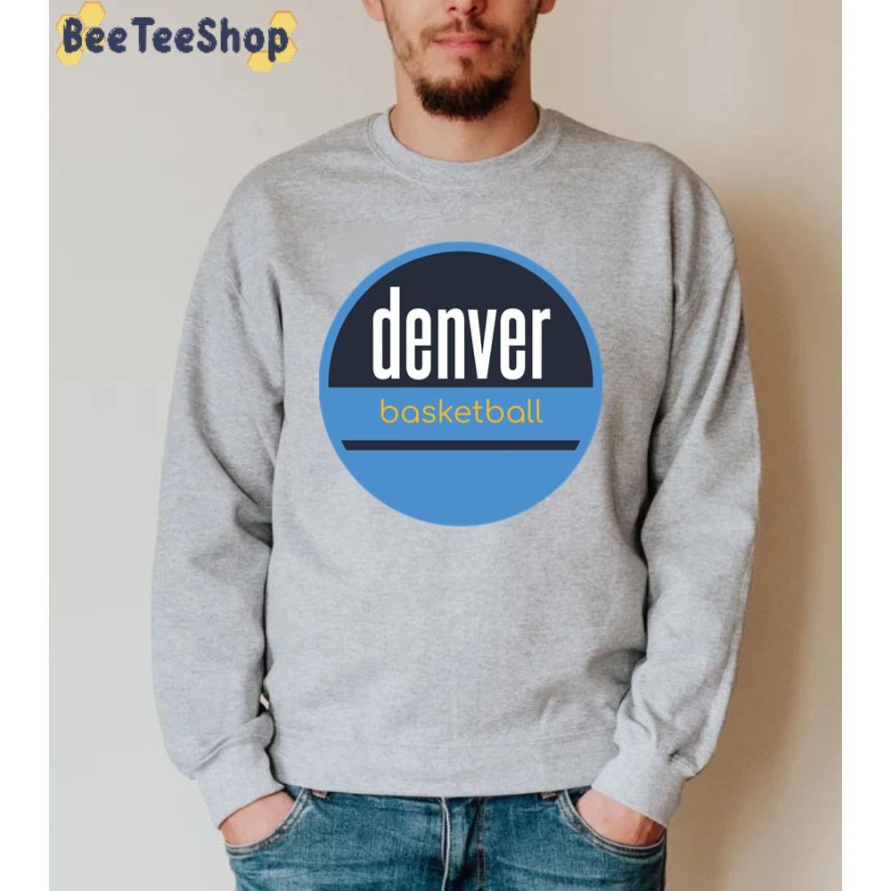 Blue Black Style Denver Nuggets Basketball Unisex Sweatshirt