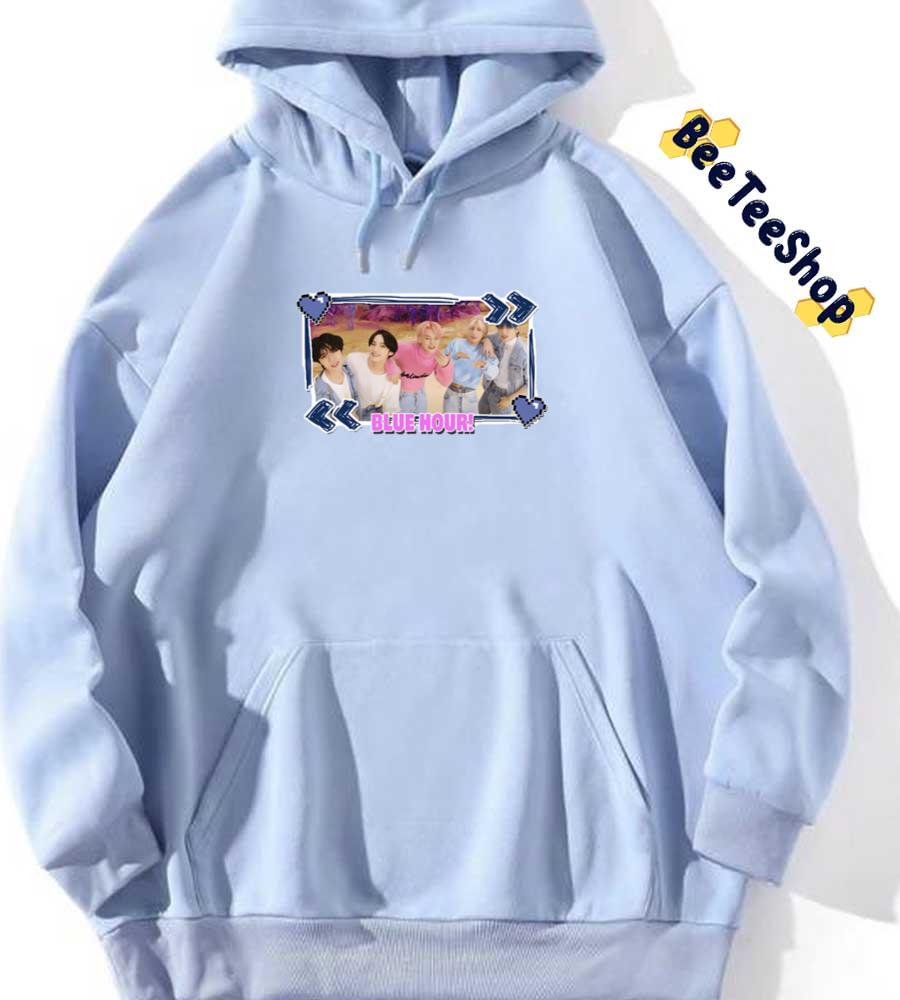 Blue Hour Design <3 TXT Tomorrow X Together Kpop Unisex Hoodie