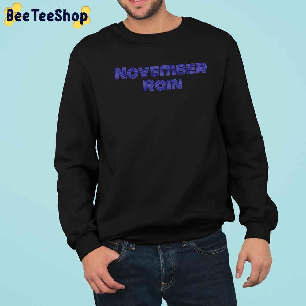 Blue November Rain Guns N’ Roses Unisex Sweatshirt