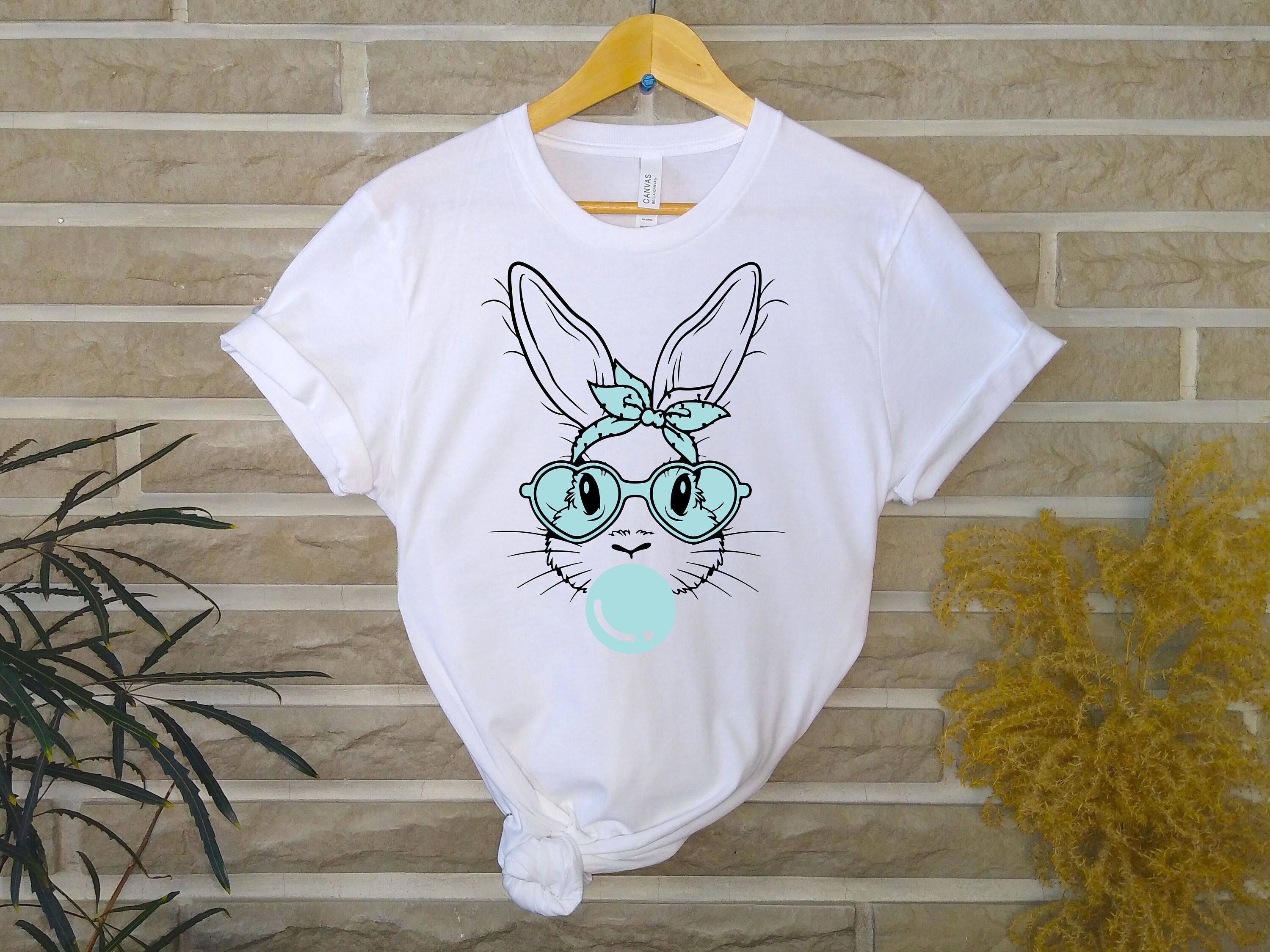 Blue Style Boys Easter Bunny Shirt Unisex T-Shirt