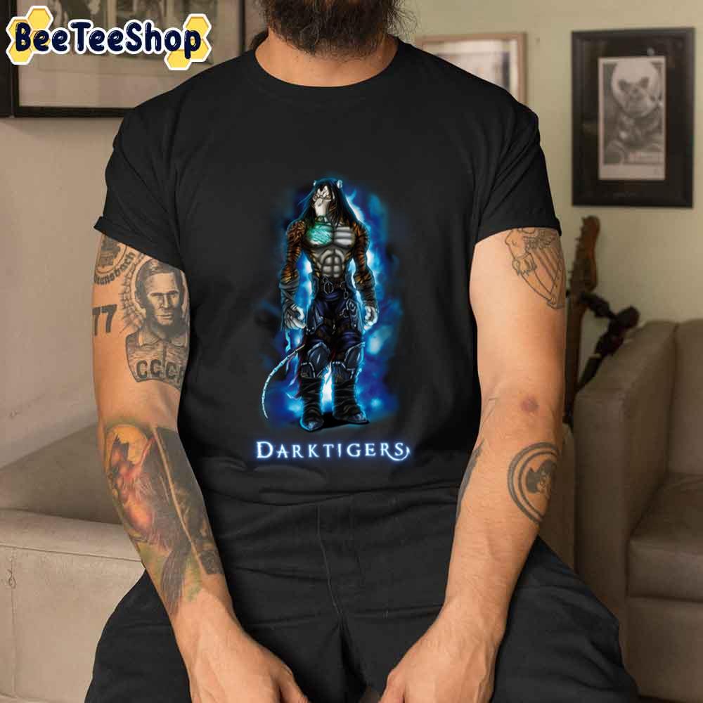 Blue Style Death Fanart Darktigers Game Unisex T-Shirt