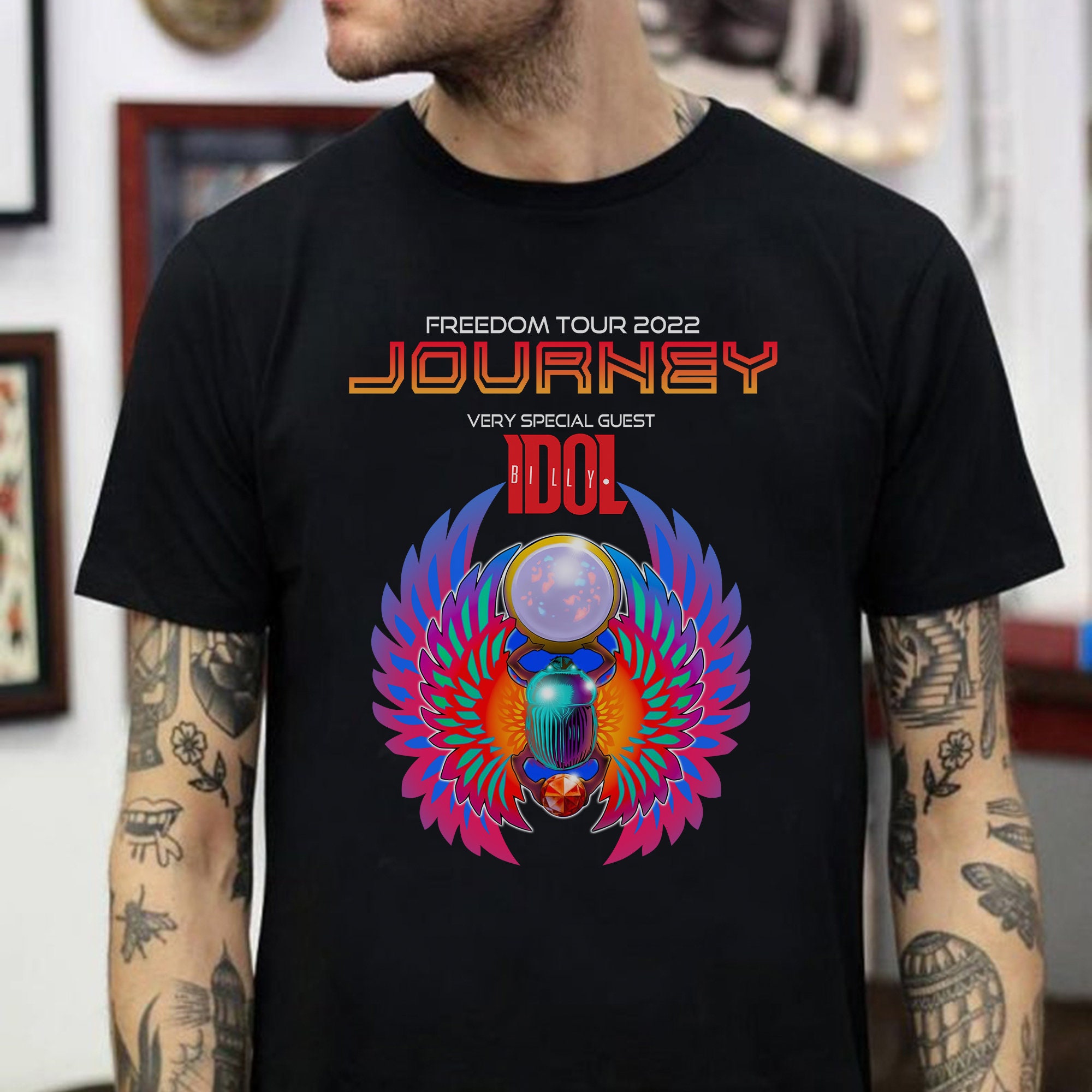 journey freedom tour t shirt