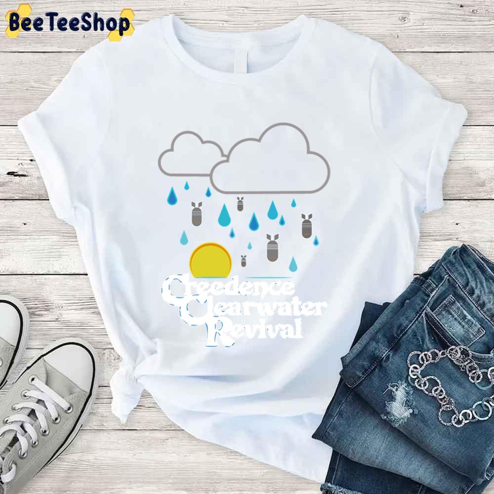 Bomb Rain Creedence Clearwater Revival Band Unisex T-Shirt