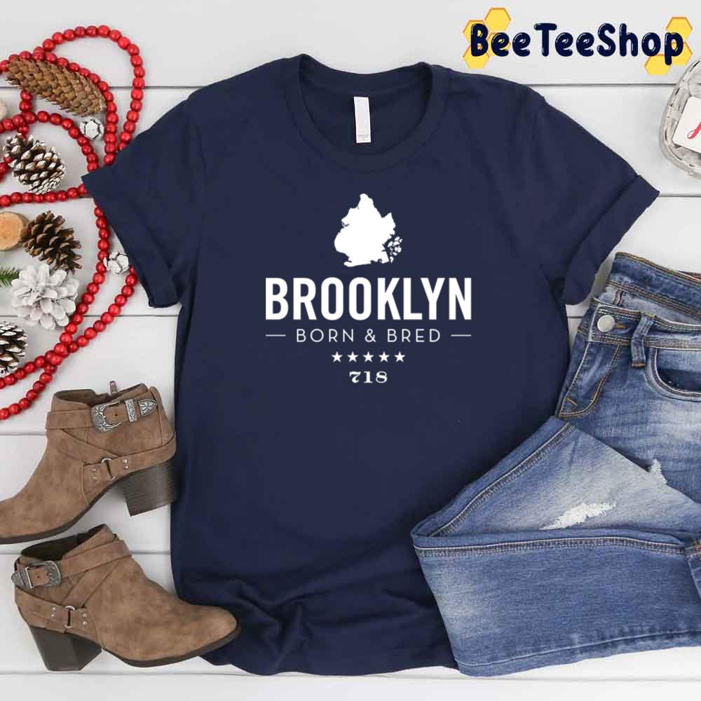 Born And Bred Brooklyn Nets Basketball Unisex T-Shirt