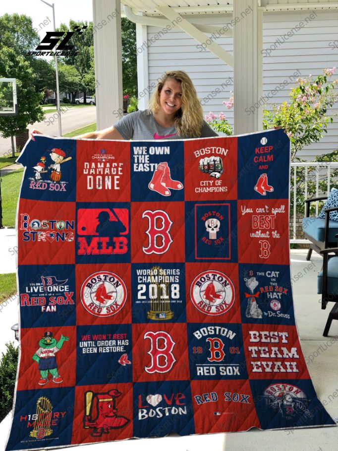 Boston Red Sox Quilt Blanket