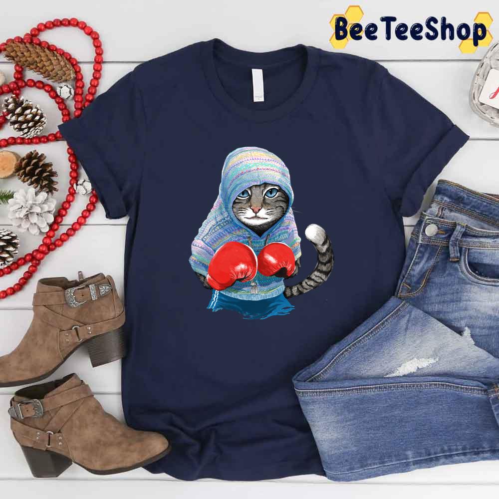 Boxing Cat Unisex T-Shirt