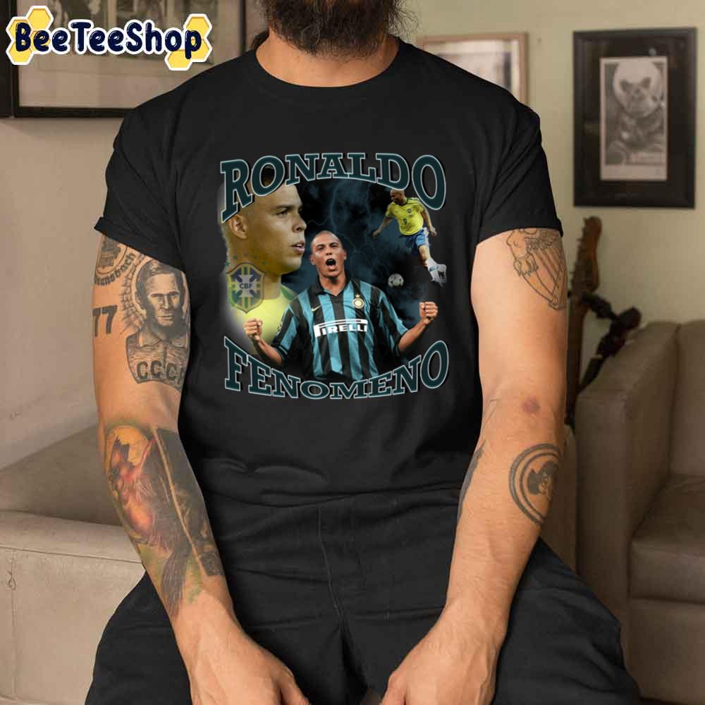 Brazil Football 90s 2000s Ronaldinho Football Unisex T-Shirt