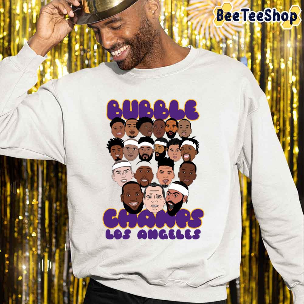 Bubble Champs Los Angeles Lakers Basketball Unisex Sweatshirt