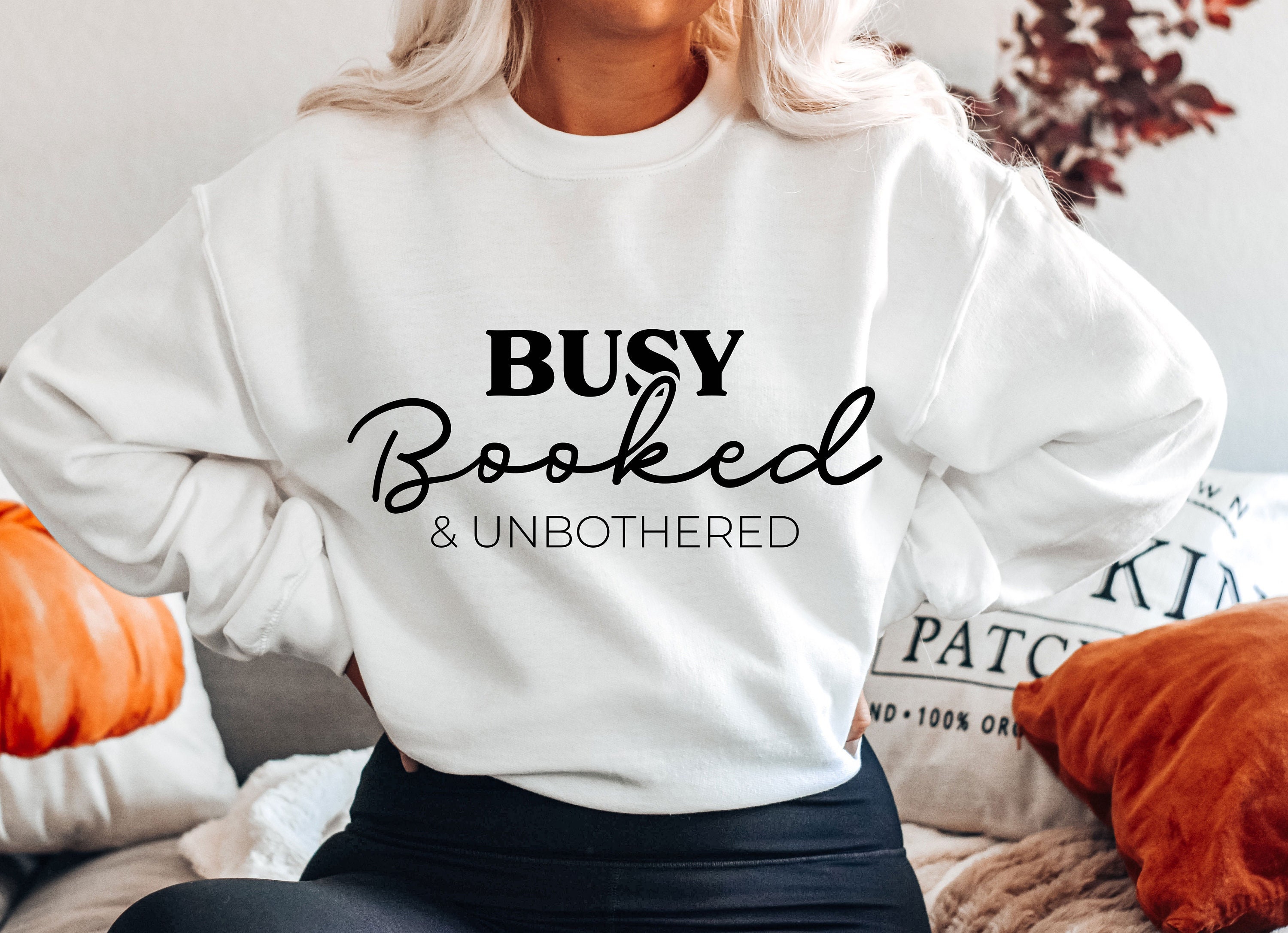 Busy Booked Unbothered Unisex T-Shirt