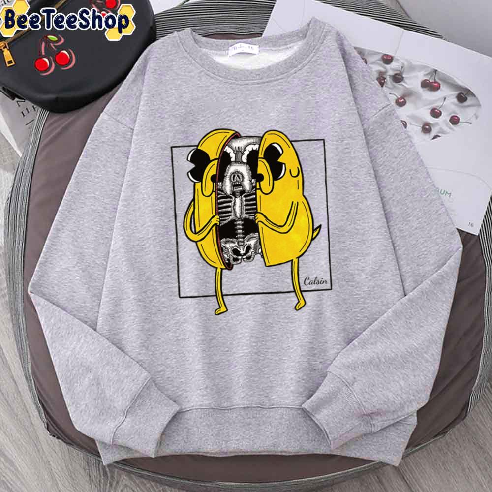 Calsin Inner Jake Adventure Time Unisex Sweatshirt