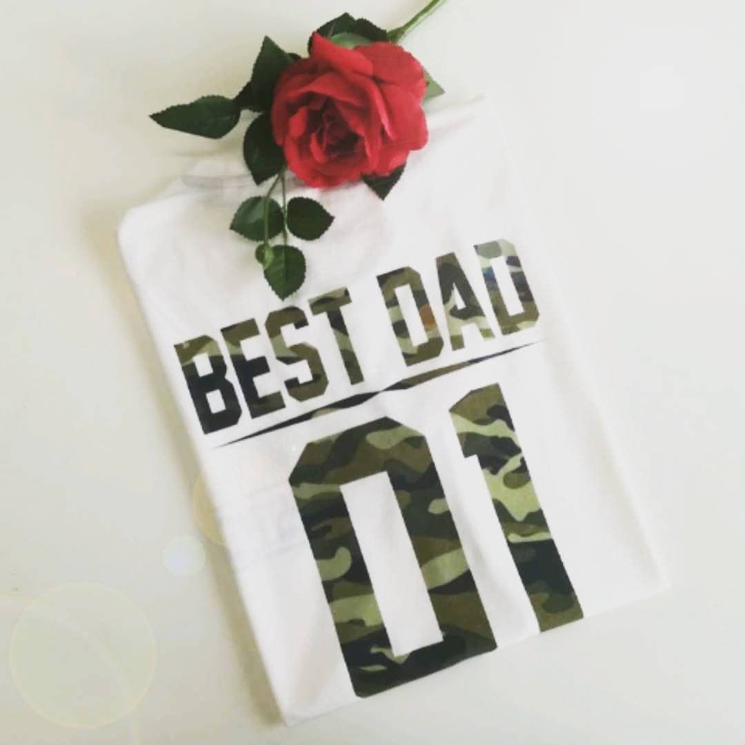 Camouflage Pattern Best Dad 01 Happy Father’s Day Unisex T-Shirt