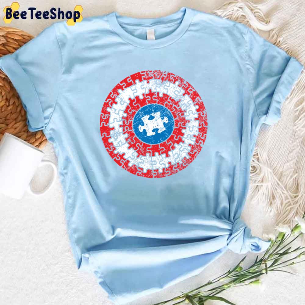 Captain Autism Awareness Unisex T-Shirt