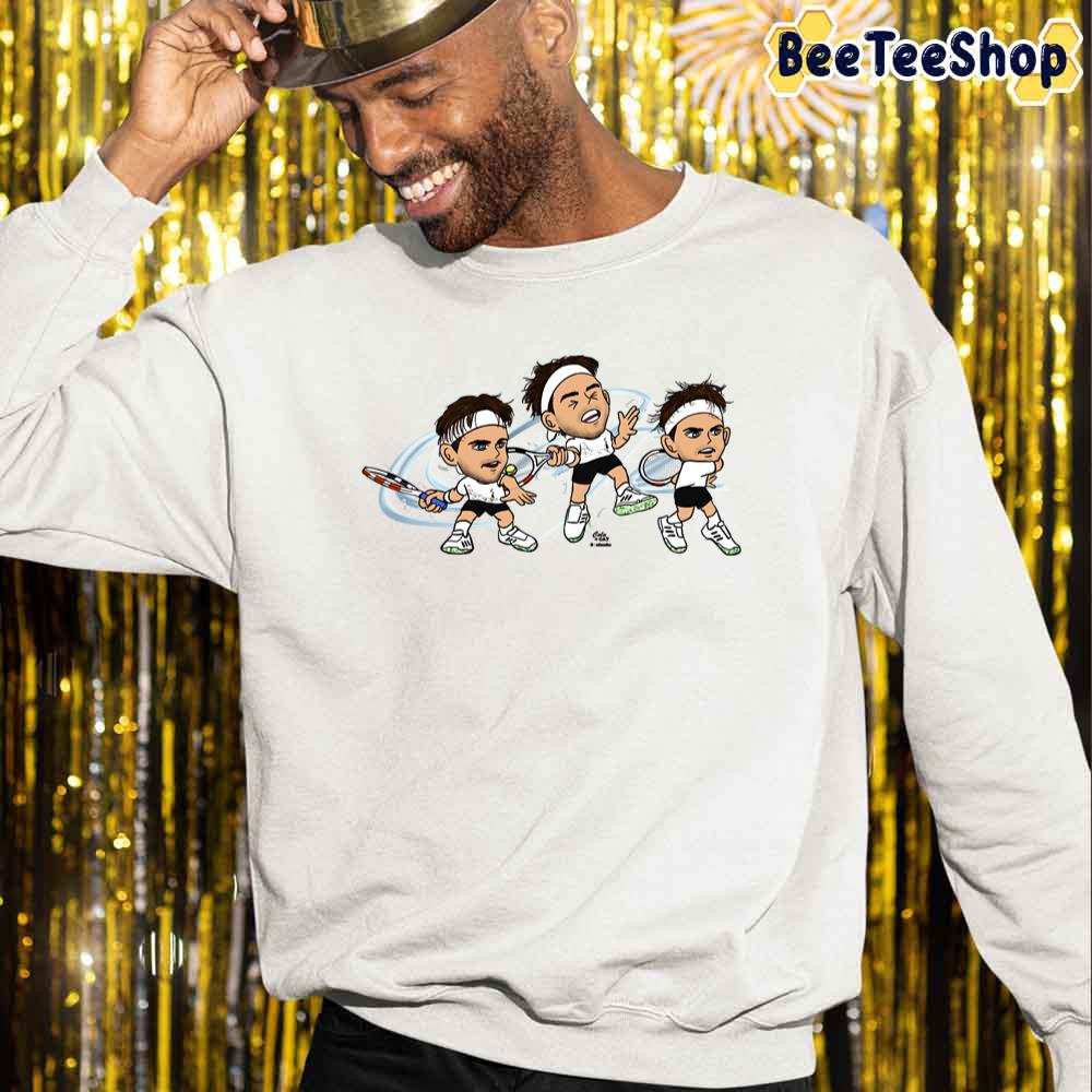 Cartoon Cute Dominic Thiem Tennis Unisex Sweatshirt